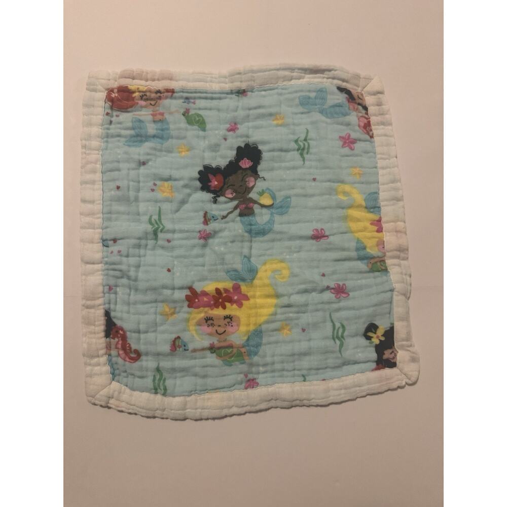 Coco Moon Hawaii Baby Lovey Blanket Muslin Mermaid Security Blanket‹